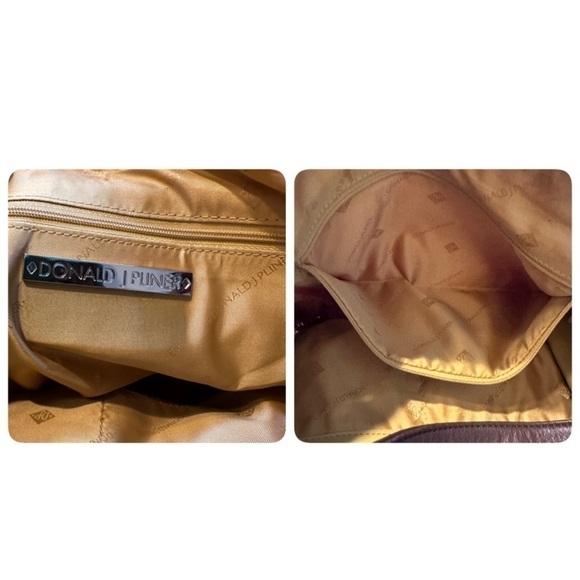 Donald J Pliner red & brown hobo bag - Picture 16 of 16